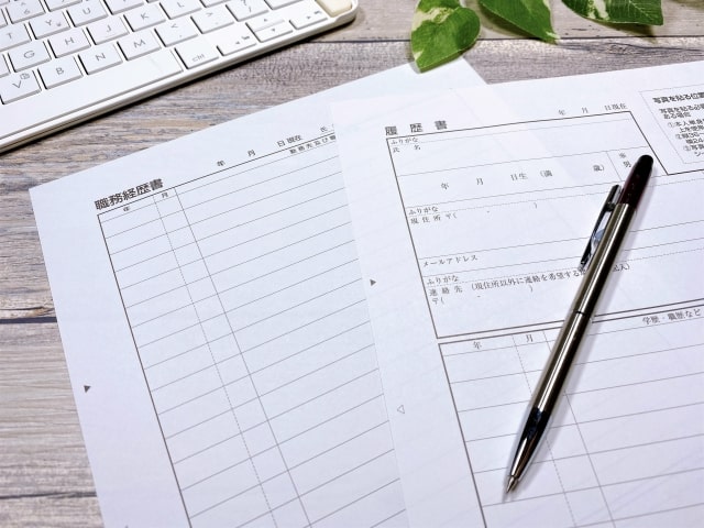 履歴書・職務経歴書のイメージ